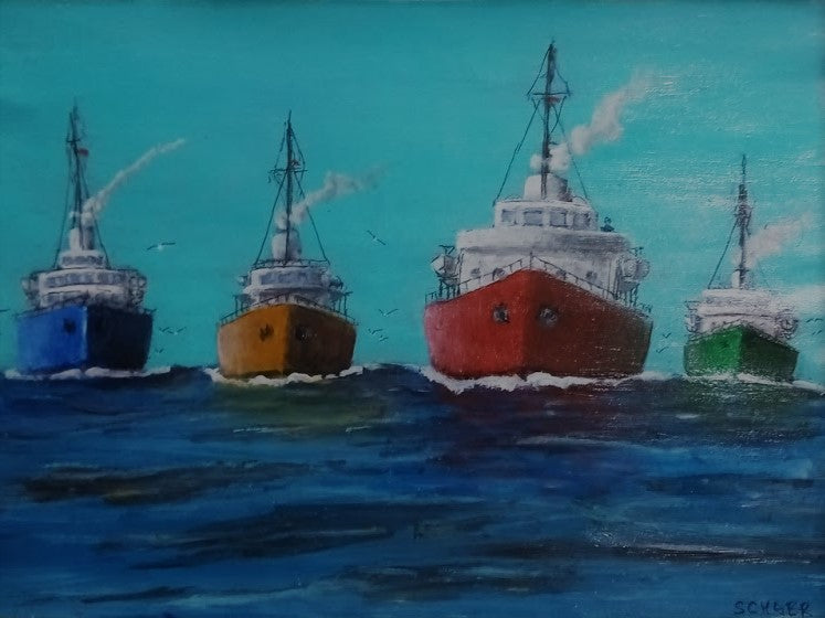 Steamers: Taza esmaltada(04) - Ranch