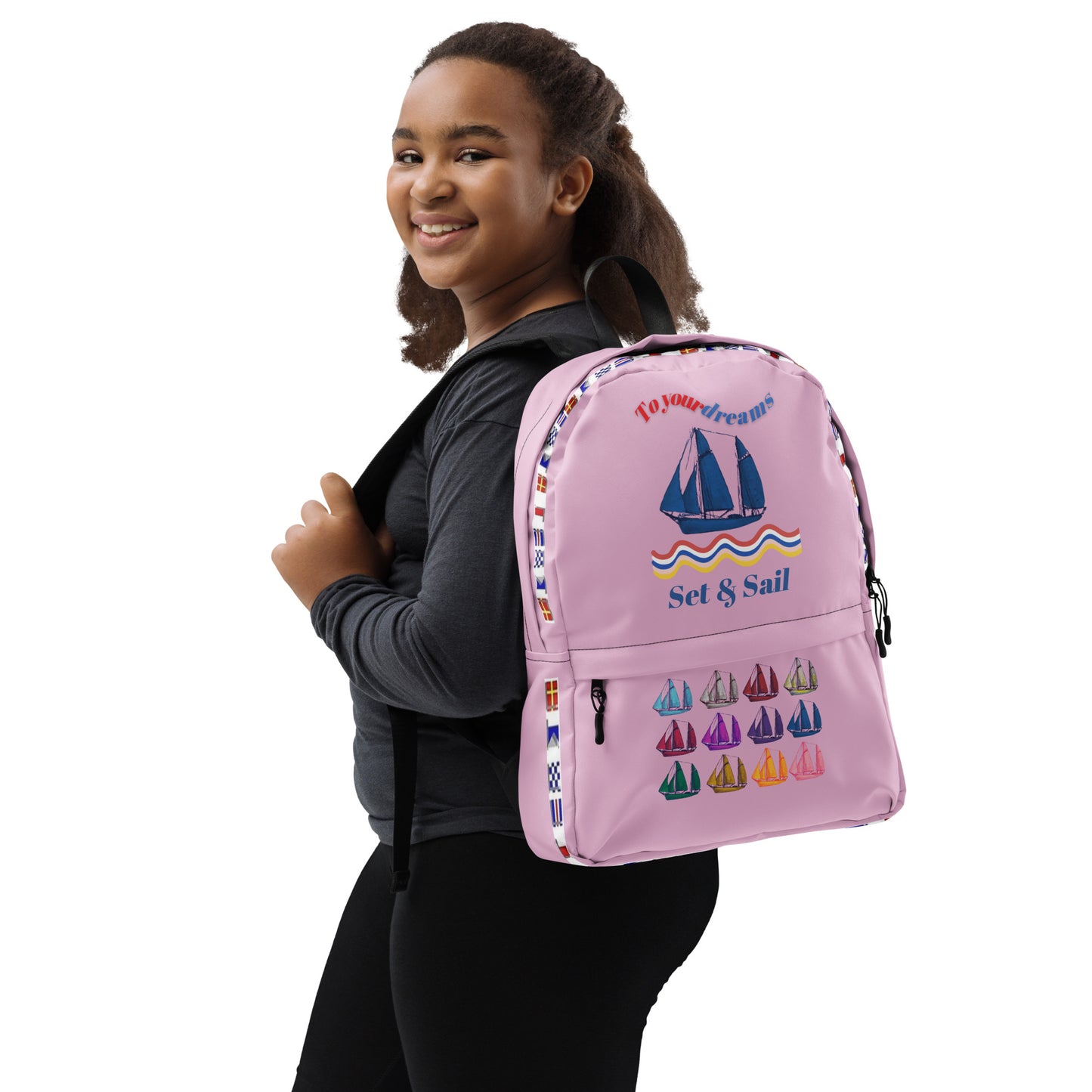 Printful Waterproof Nautical Backpack