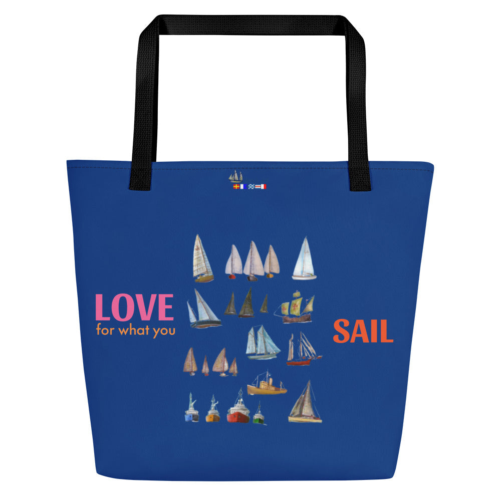 Large all-over cloth bag