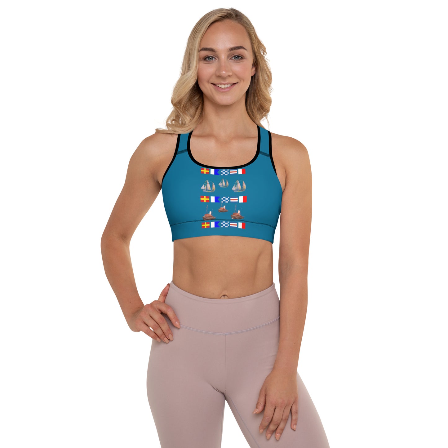 Padded sports bra