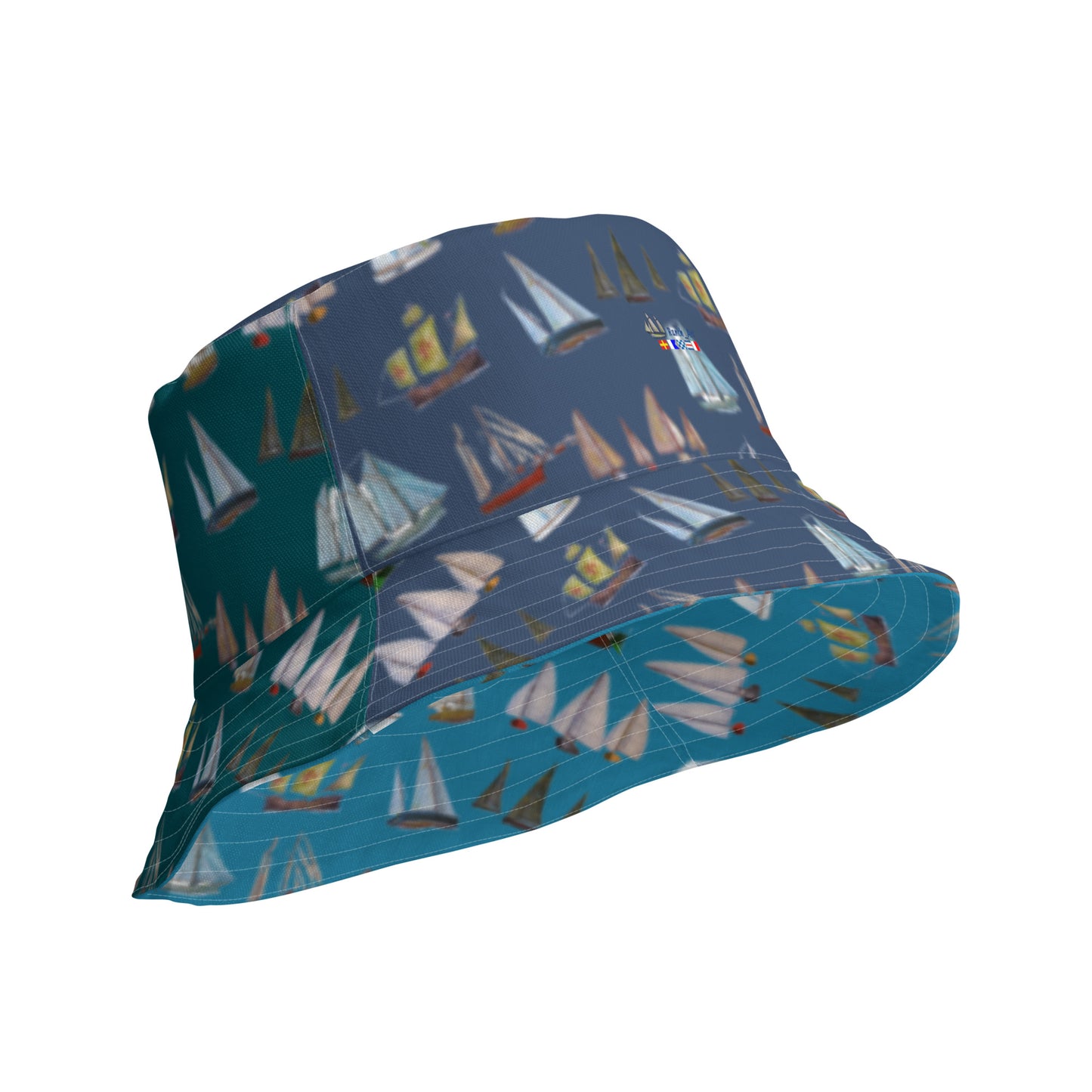 Gorro de pescador reversible