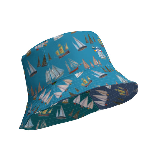 Reversible fisherman hat