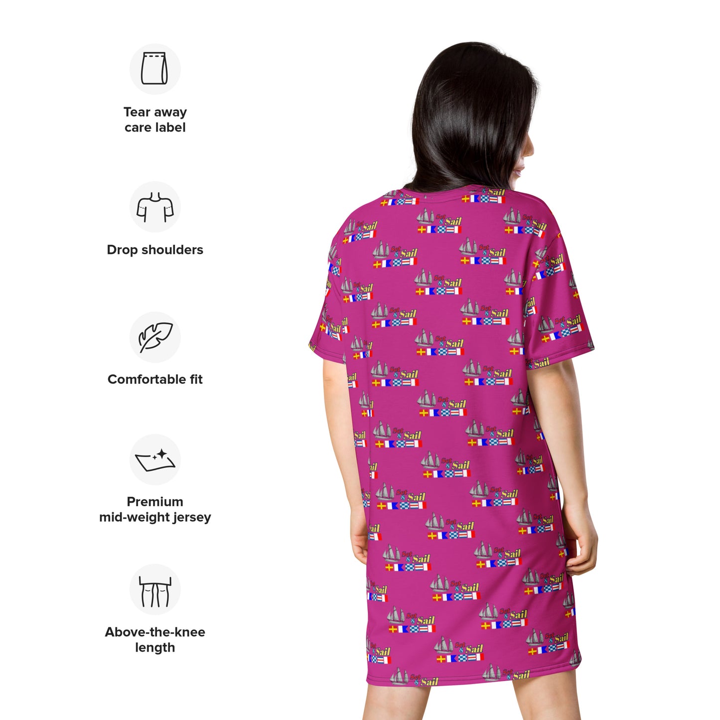 Graphic T-Shirt Dress