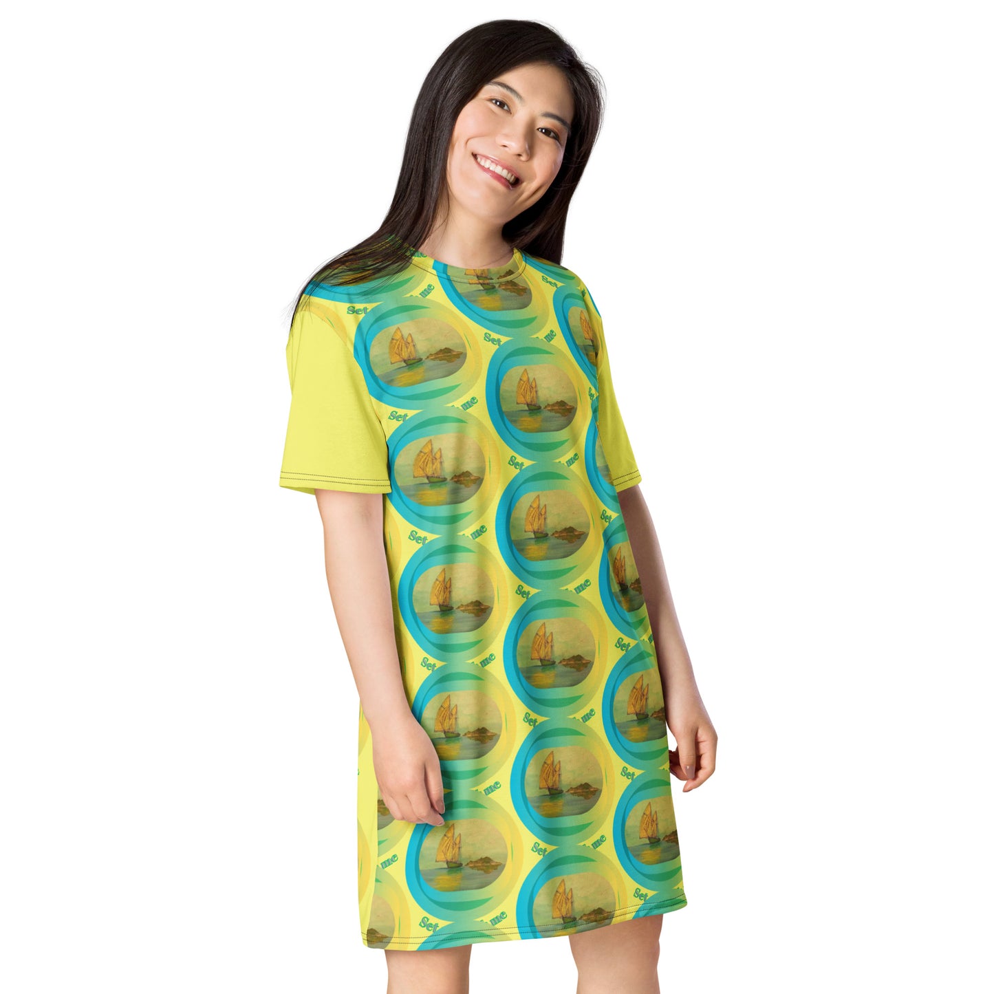 Graphic T-Shirt Dress