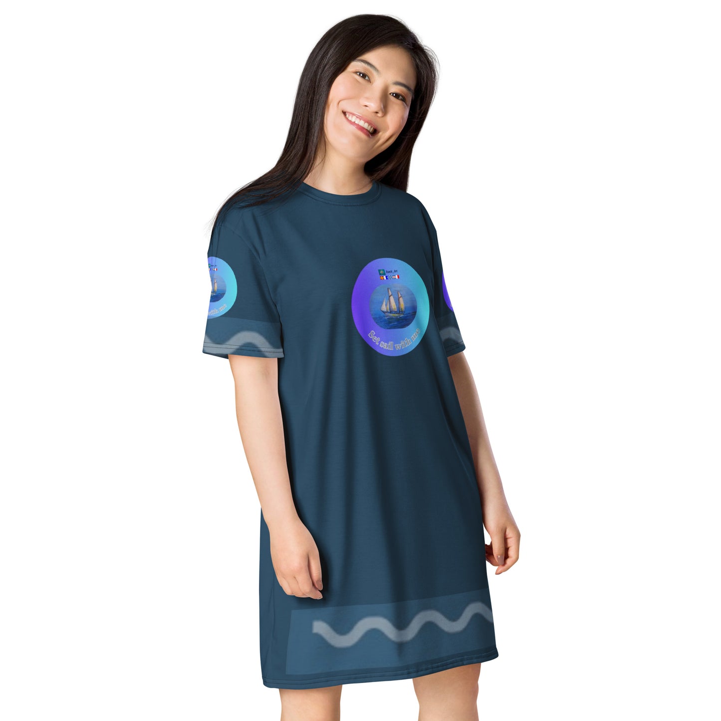 Graphic T-Shirt Dress