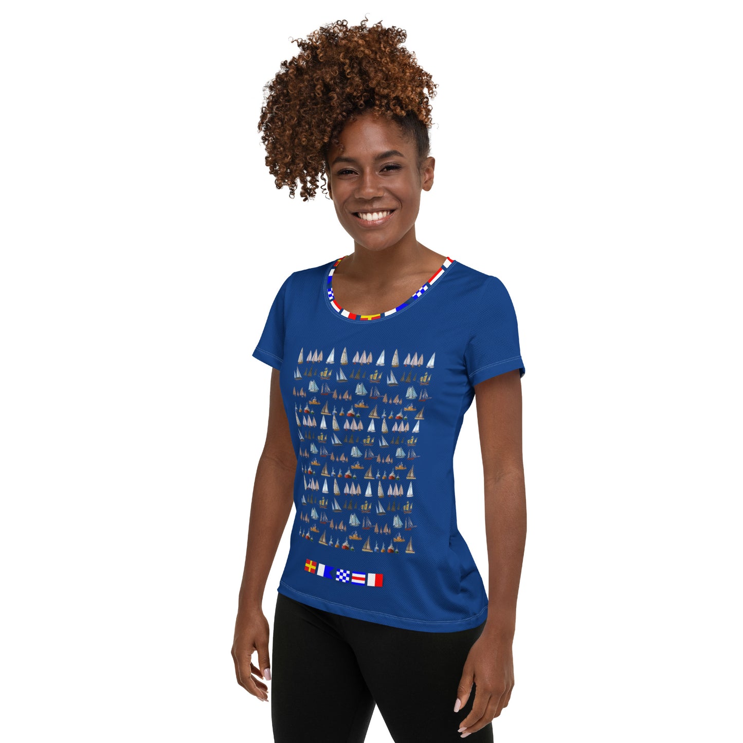 Women's all-over sports t-shirt