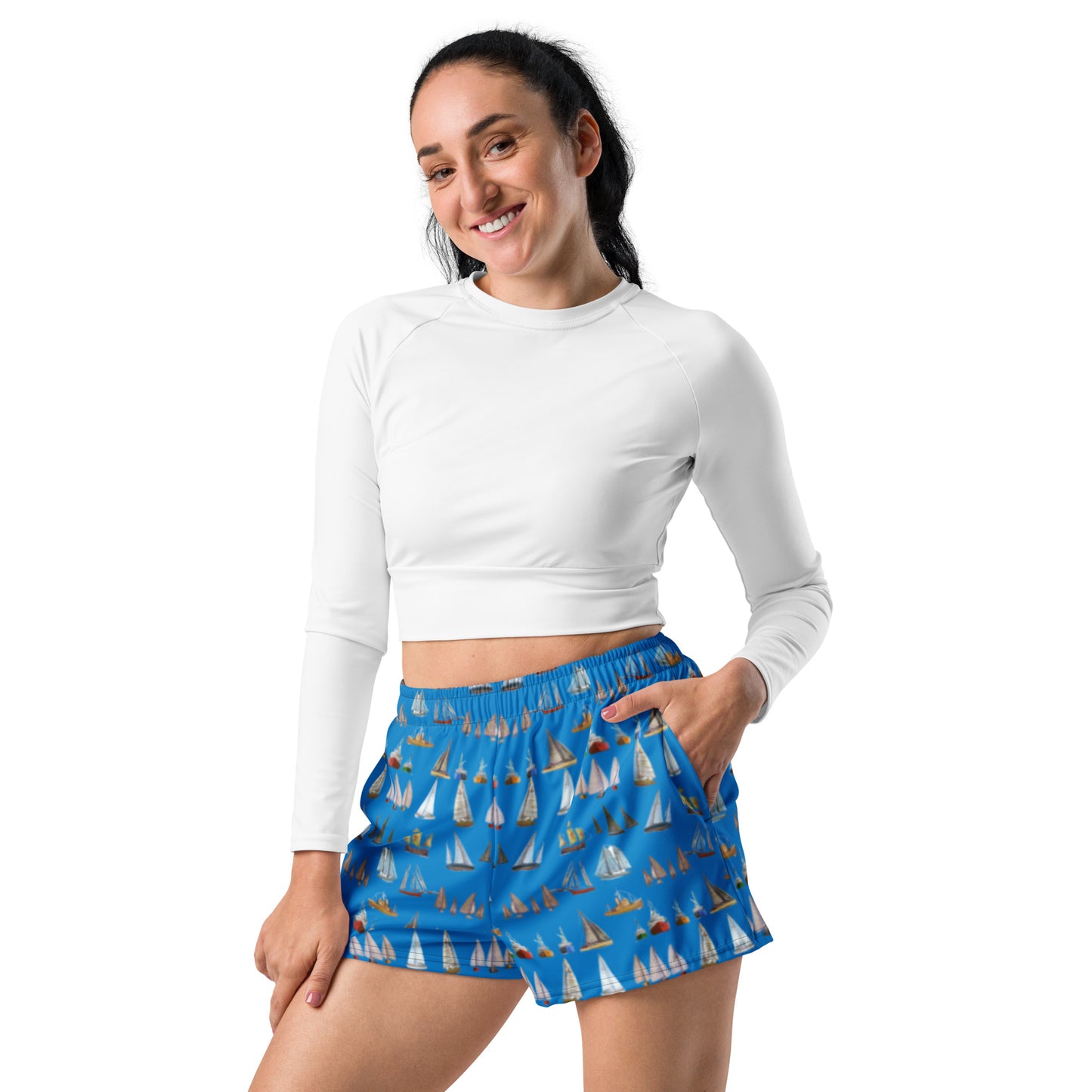 Shorts de deporte reciclados para mujer