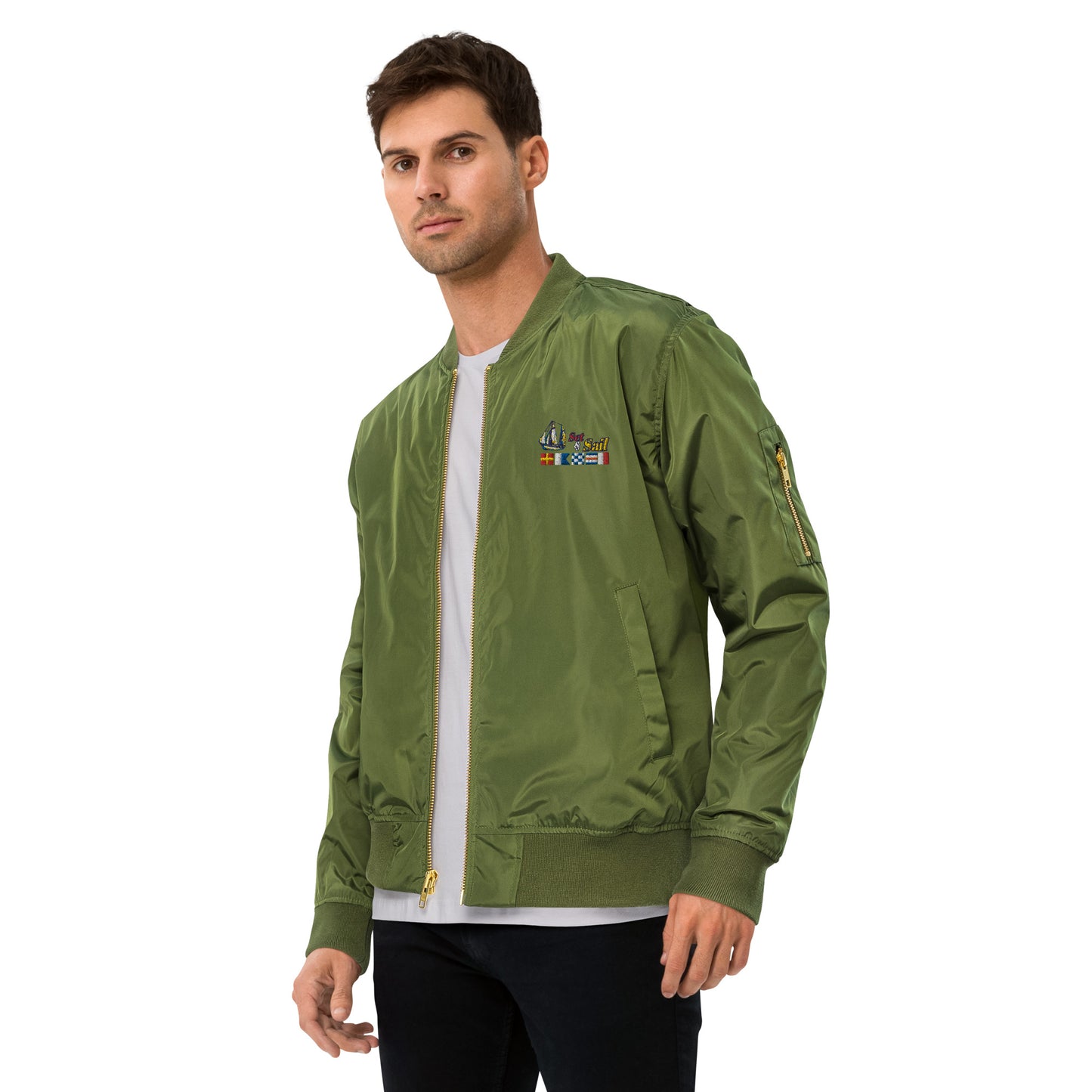 Chaqueta bomber reciclada premium