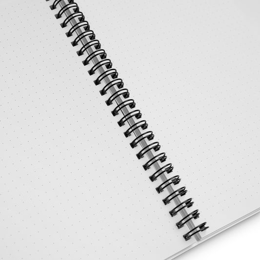 spiral notebook