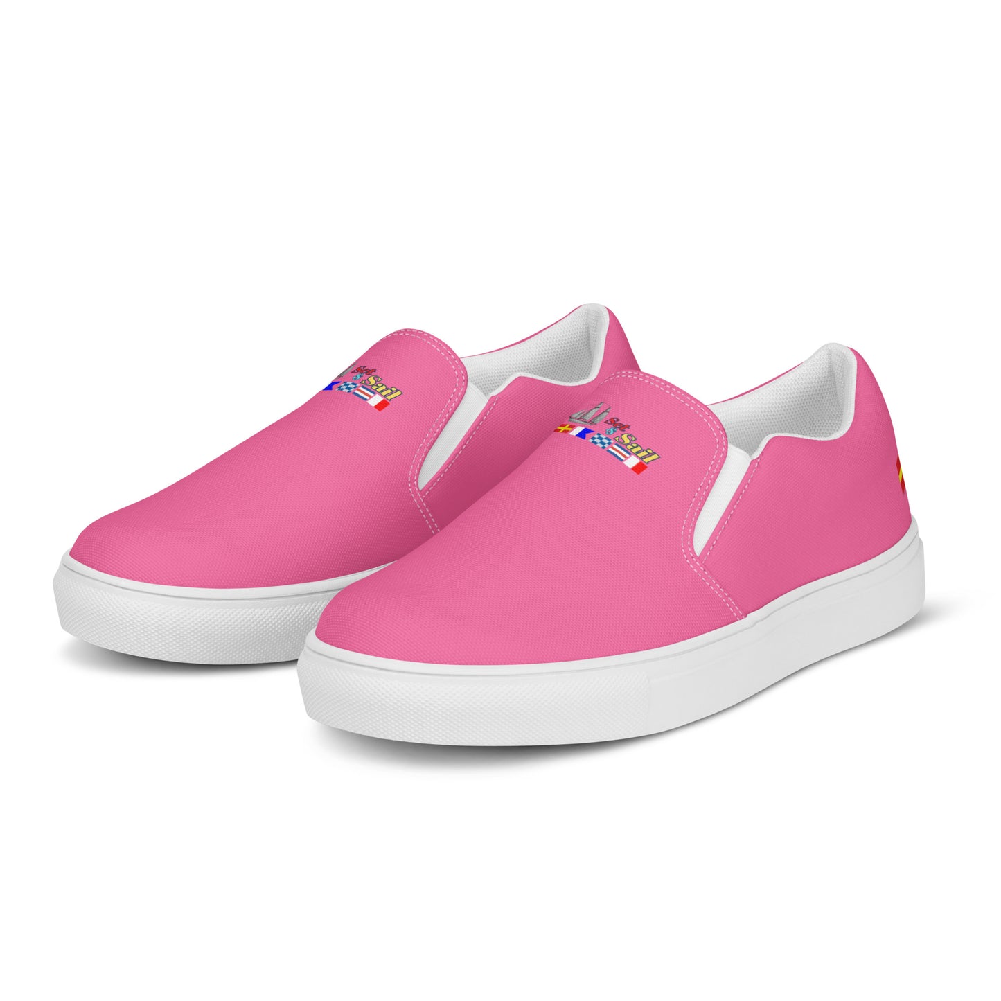 Women's slip-on canvas sneakers