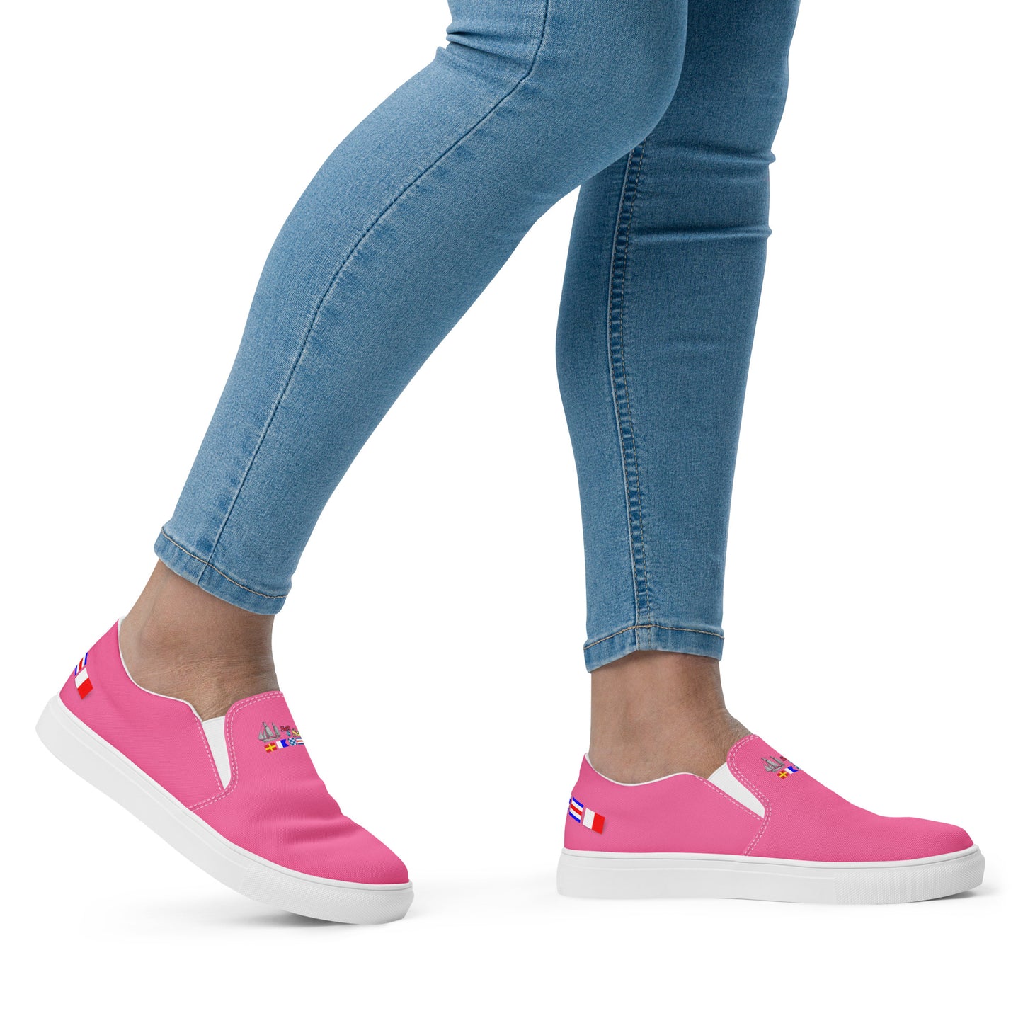 Women's slip-on canvas sneakers