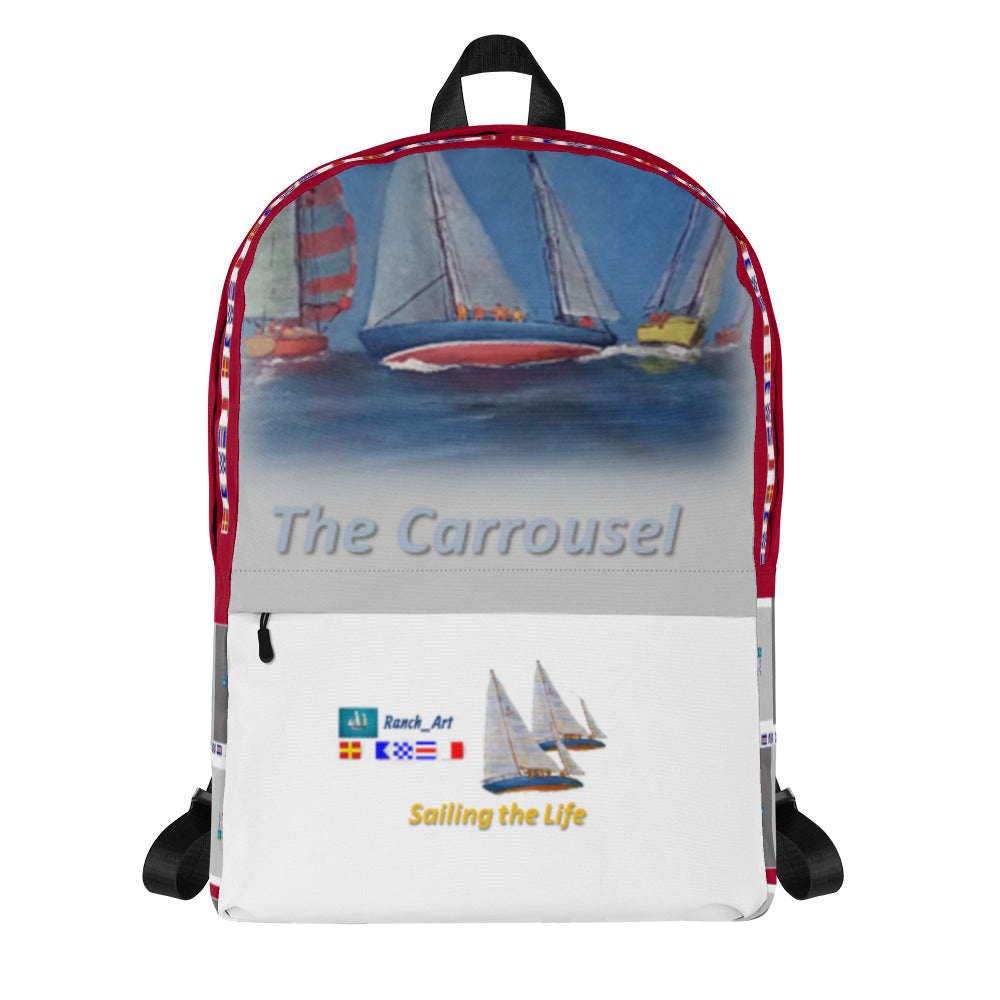 Printful Waterproof Nautical Backpack