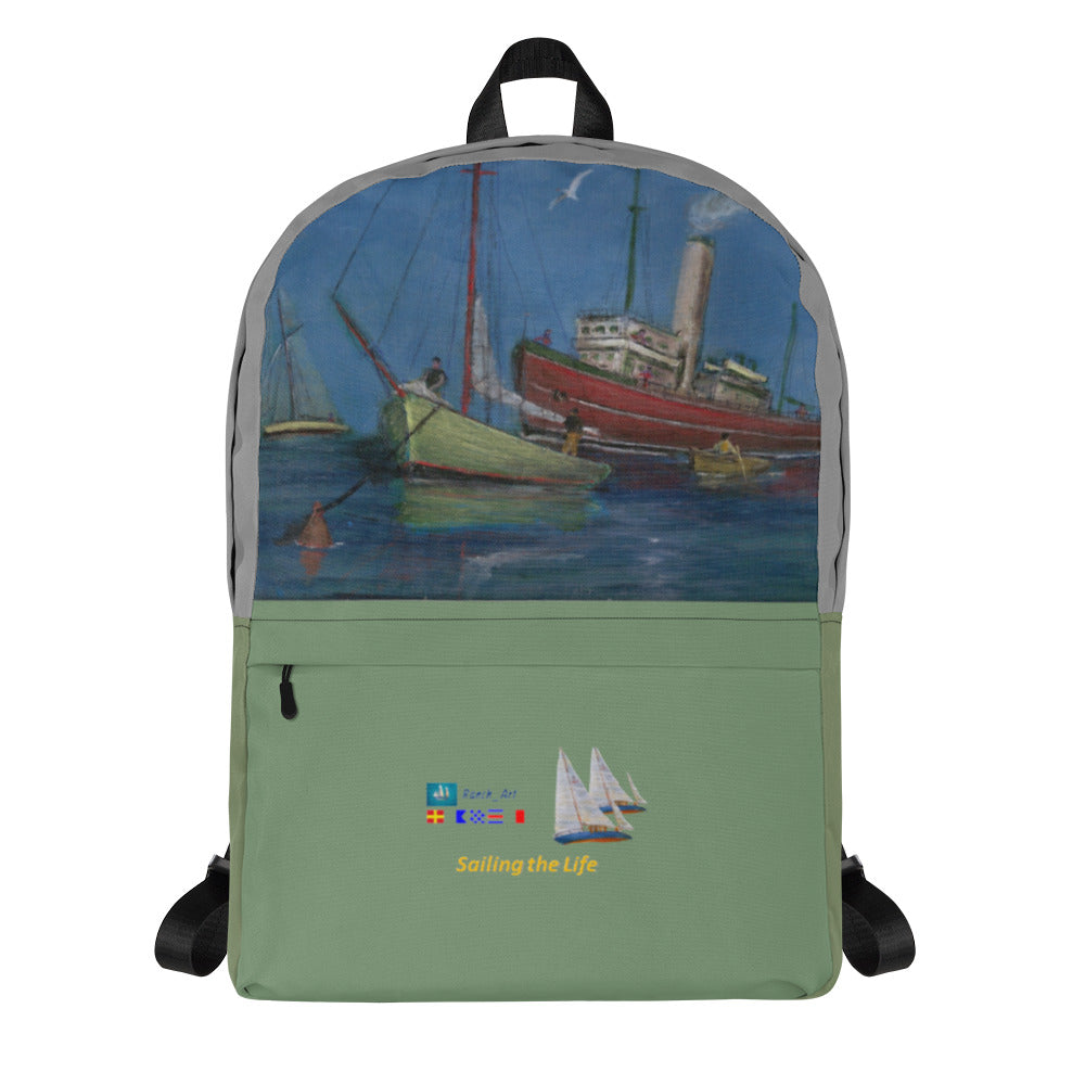 Printful Waterproof Nautical Backpack