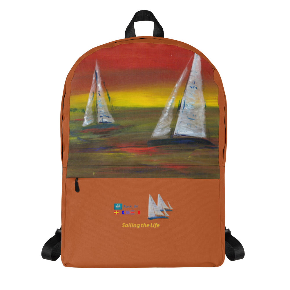 Printful Waterproof Nautical Backpack