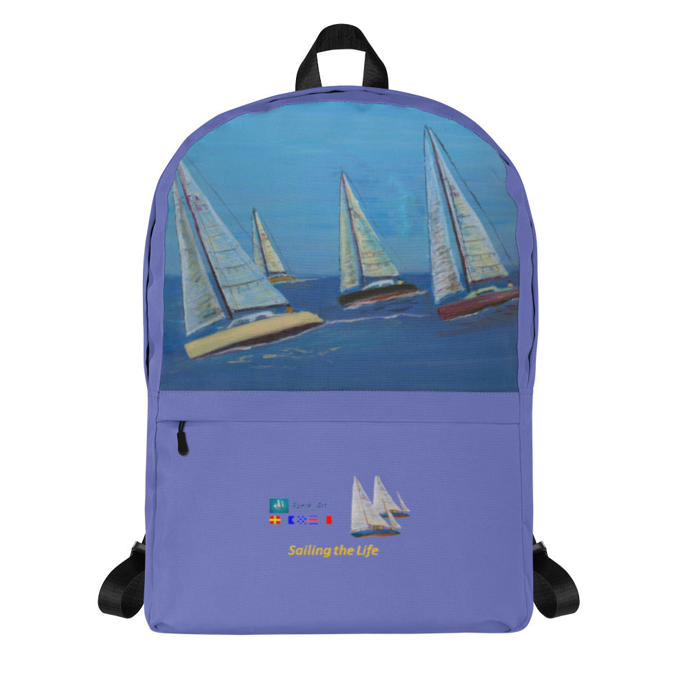 Printful Waterproof Nautical Backpack