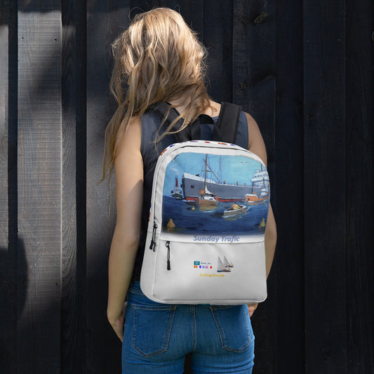 Printful Waterproof Nautical Backpack