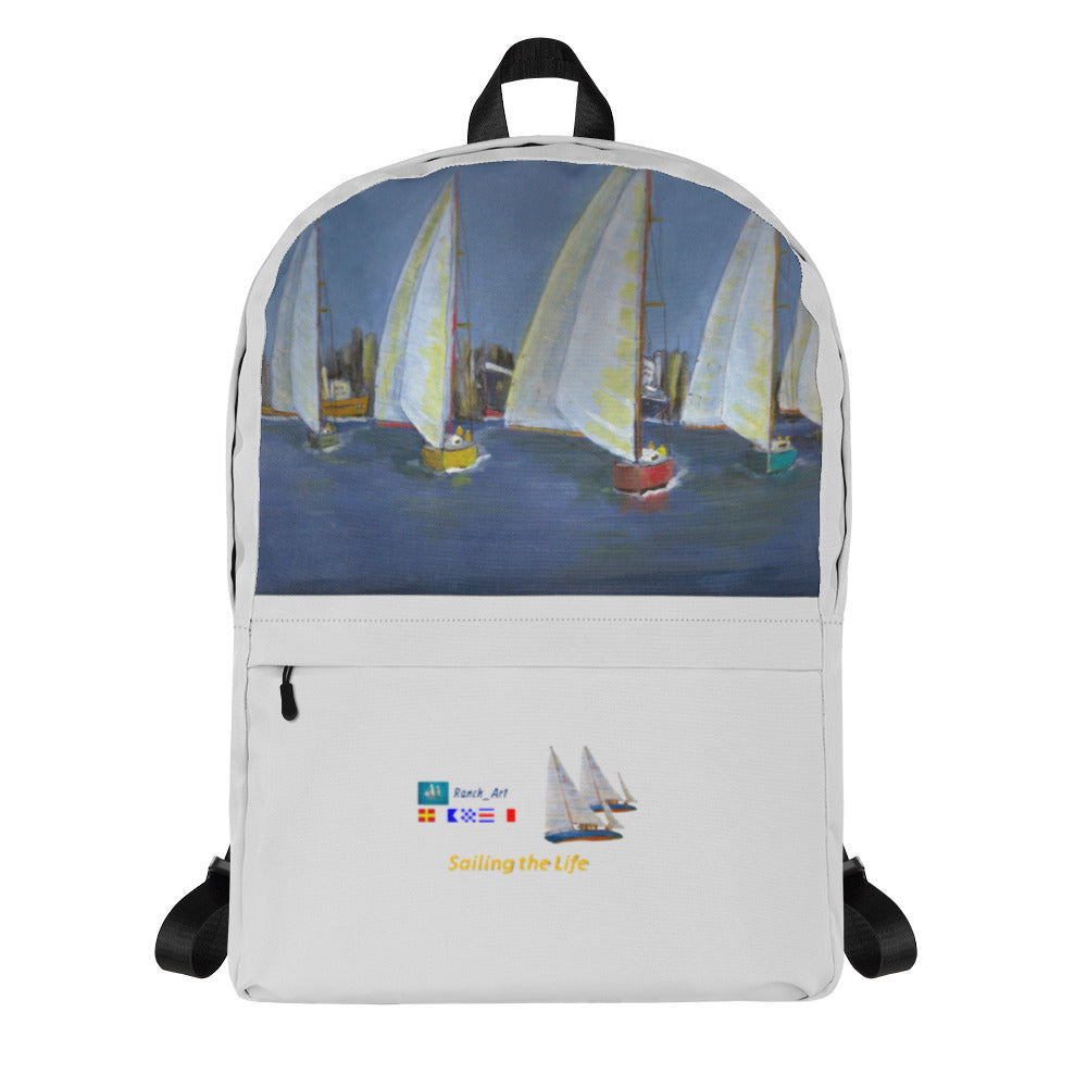 Printful Waterproof Nautical Backpack