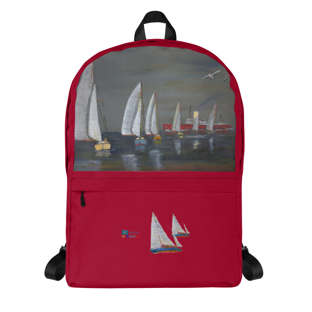 Printful Waterproof Nautical Backpack