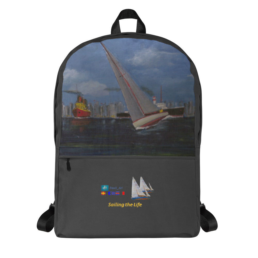 Printful Waterproof Nautical Backpack