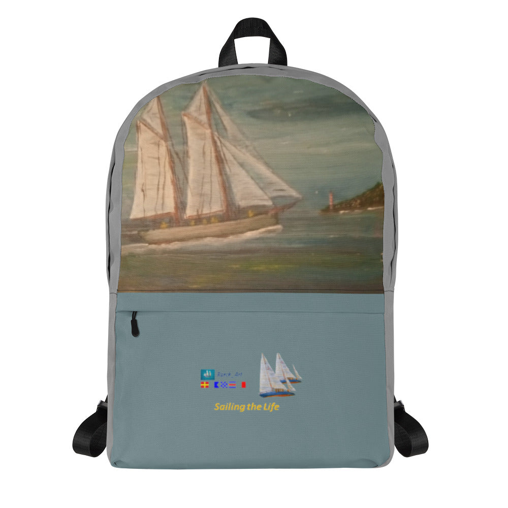 Printful Waterproof Nautical Backpack