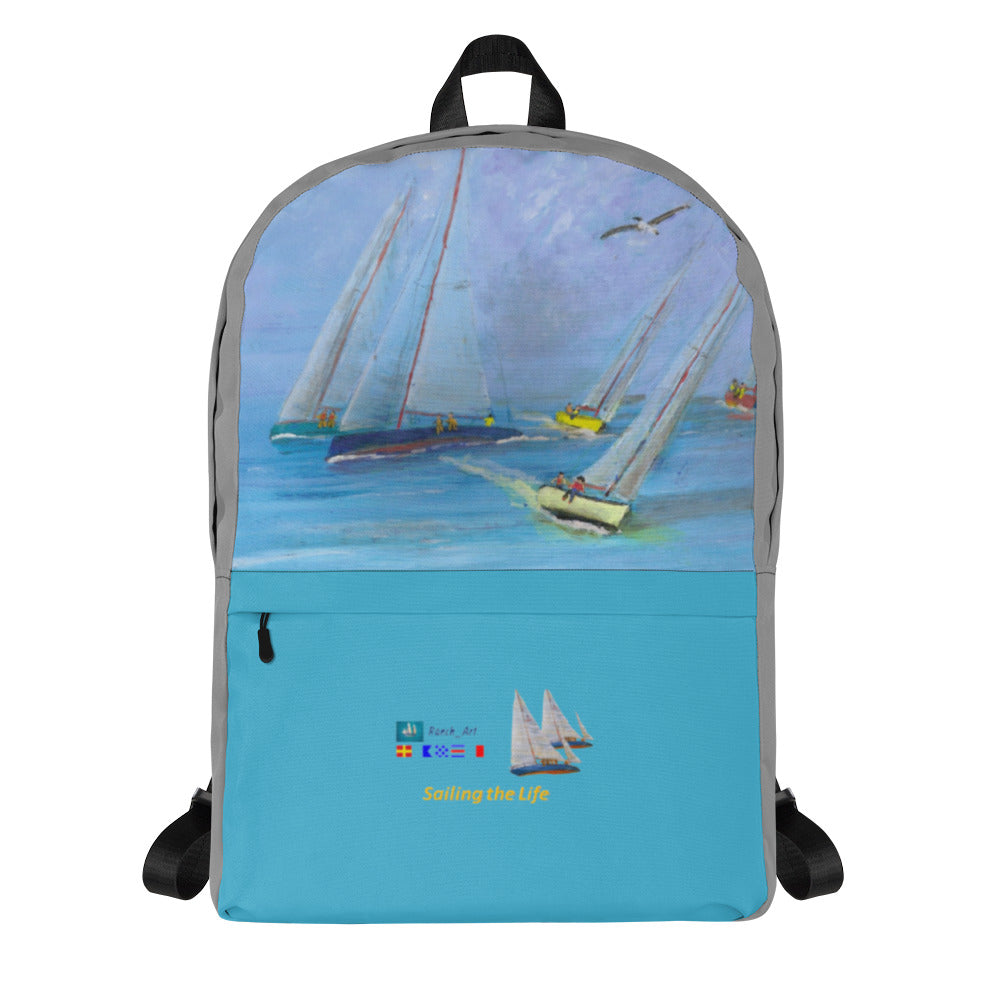 Printful Waterproof Nautical Backpack