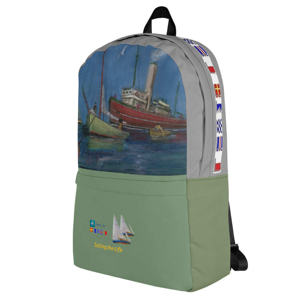 Printful Waterproof Nautical Backpack