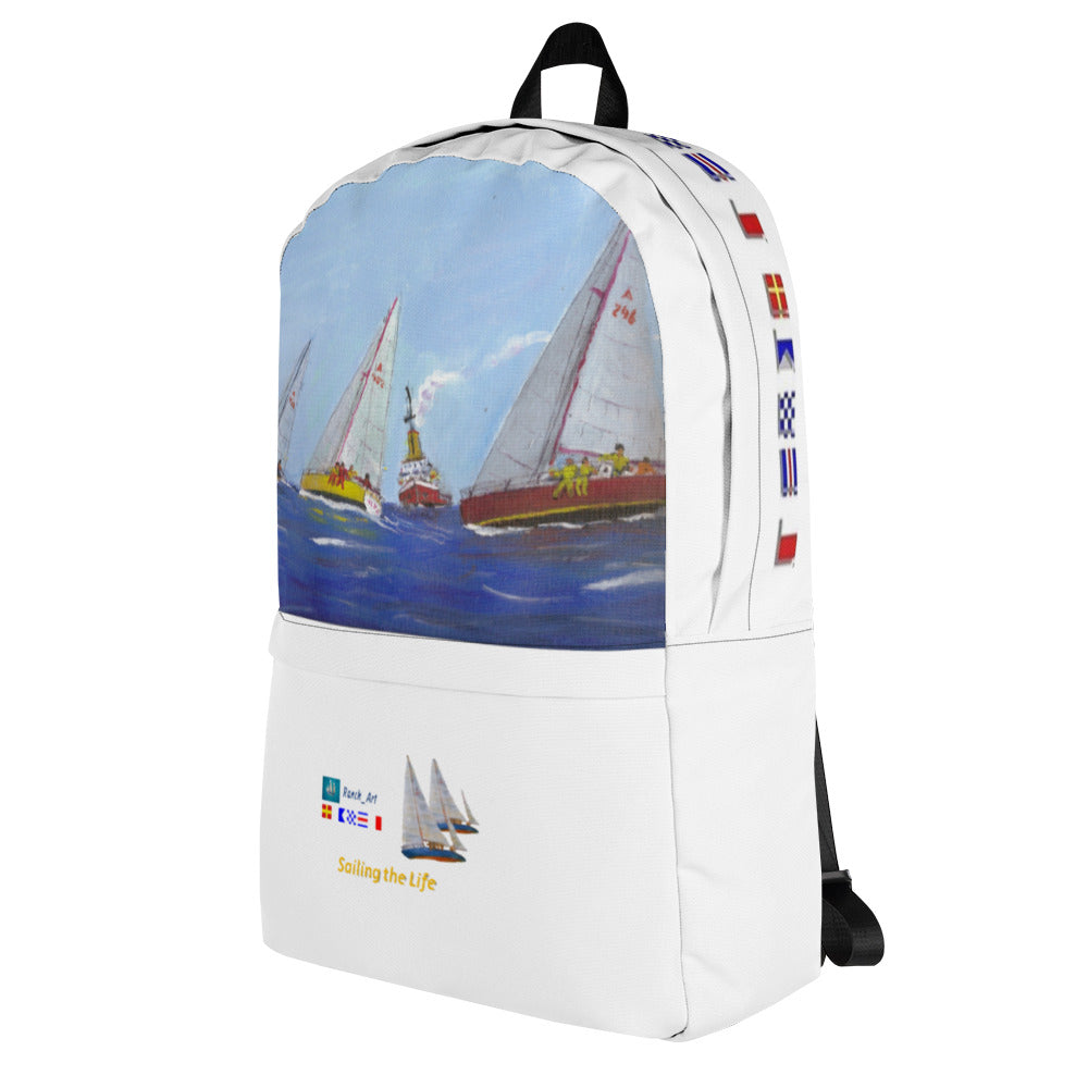 Printful Waterproof Nautical Backpack