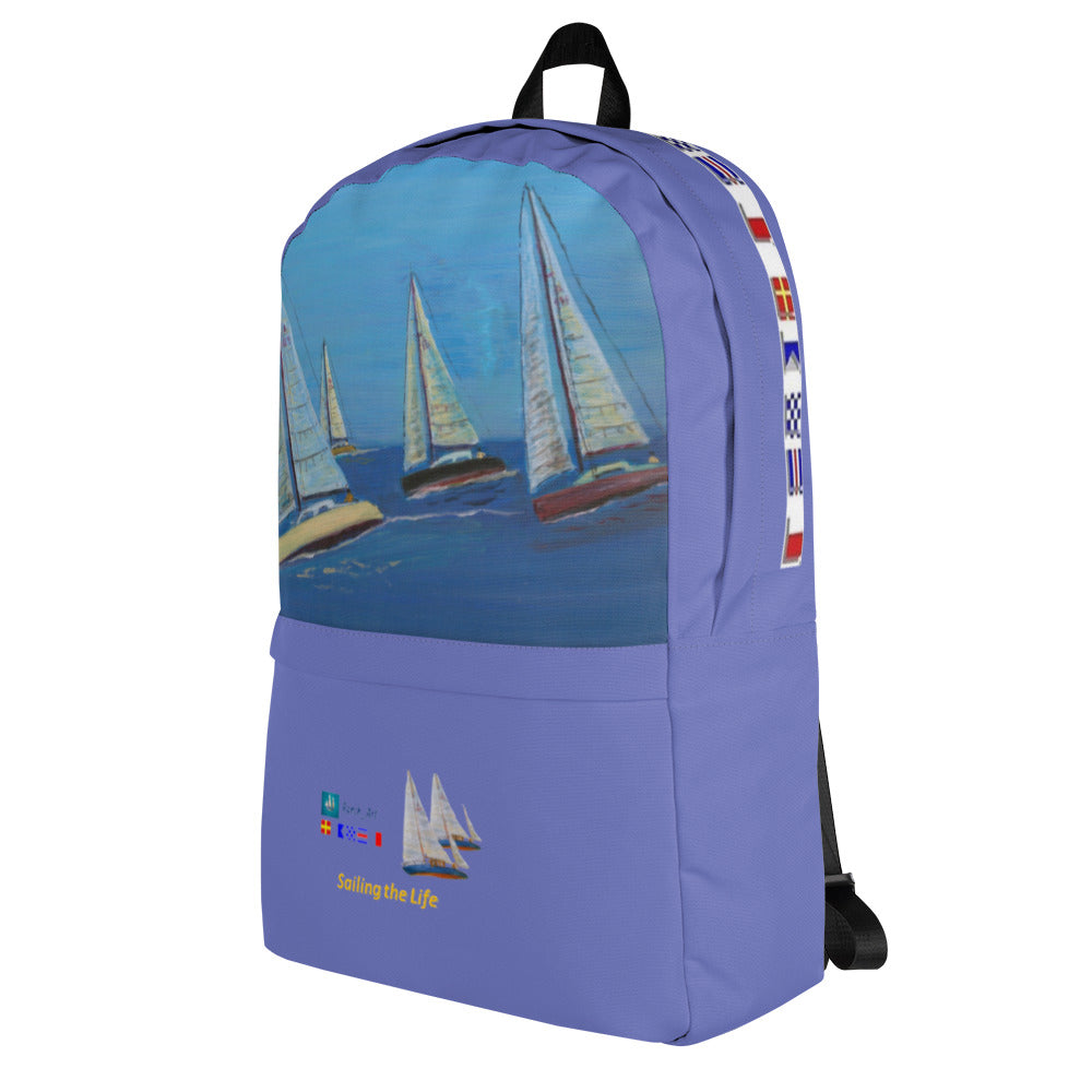 Printful Waterproof Nautical Backpack