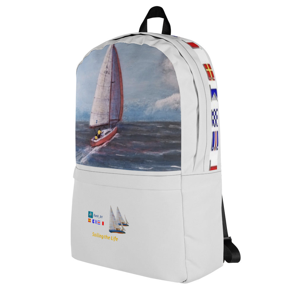 Printful Waterproof Nautical Backpack