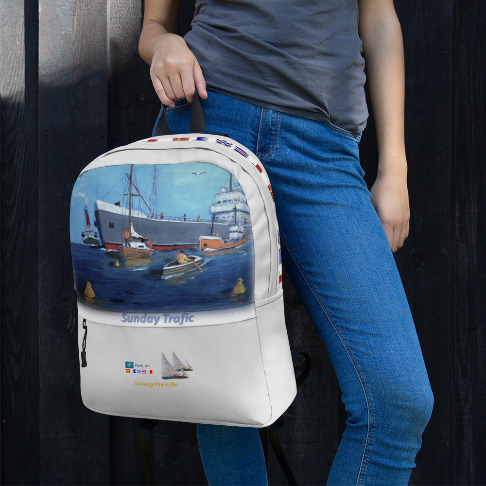 Printful Waterproof Nautical Backpack