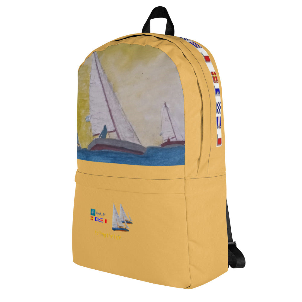 Printful Waterproof Nautical Backpack