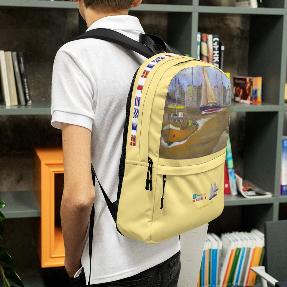 Printful Waterproof Nautical Backpack