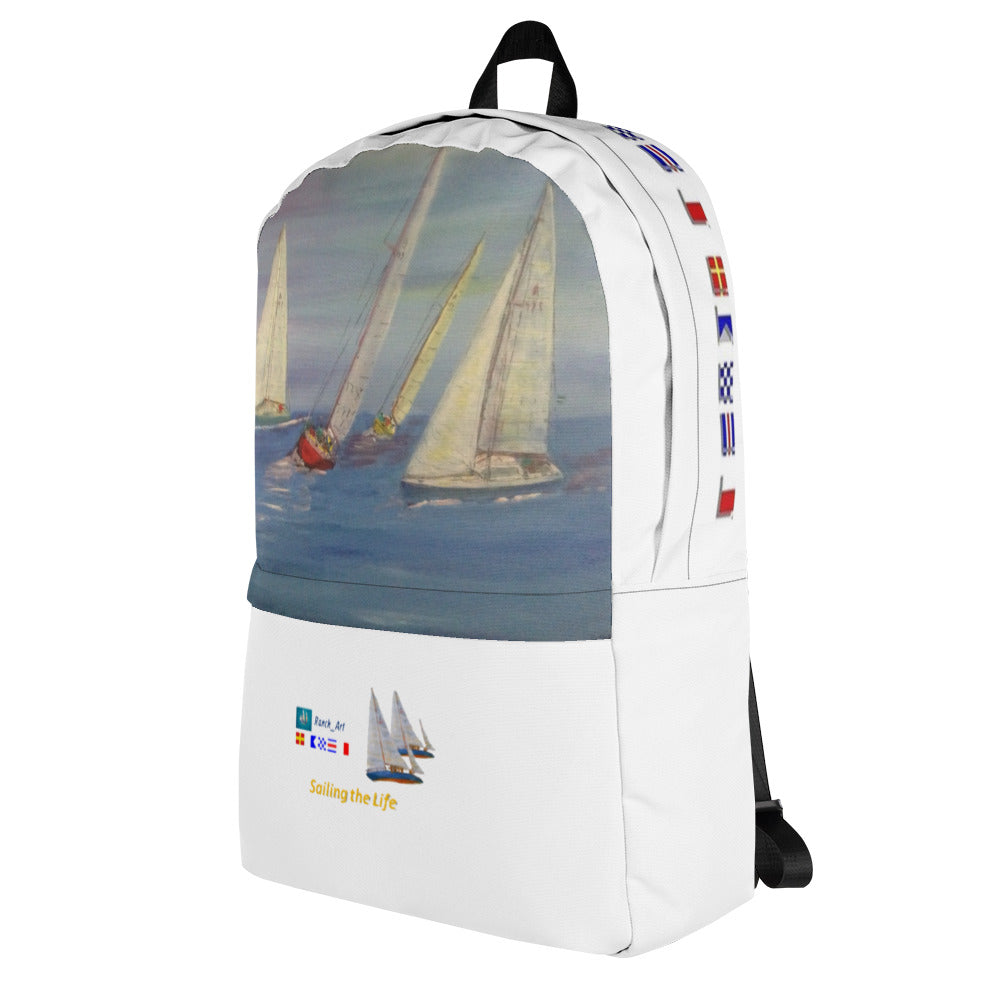 Printful Waterproof Nautical Backpack