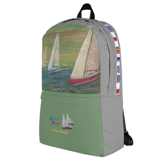 Printful Waterproof Nautical Backpack