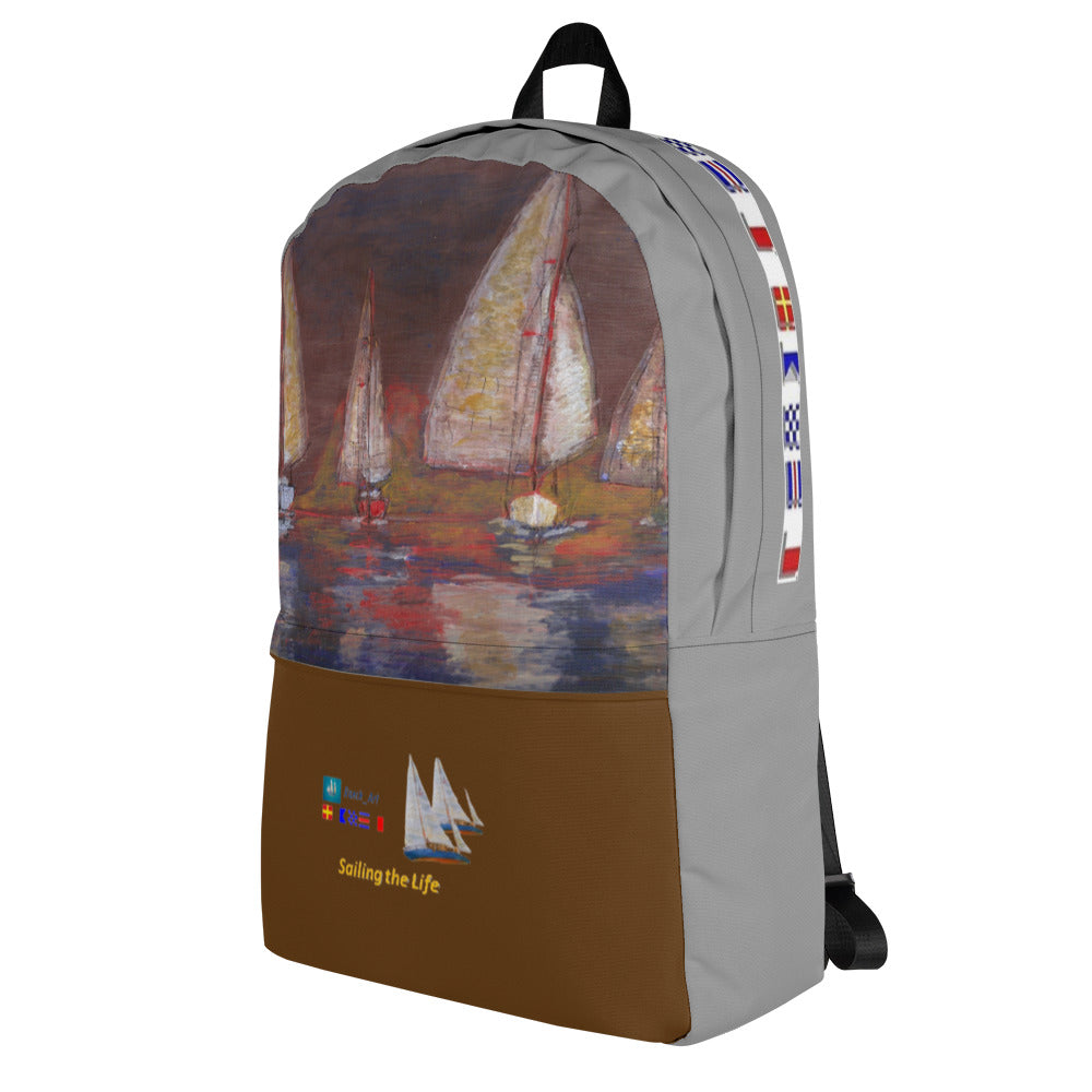 Mochila náutica impermeable Printful