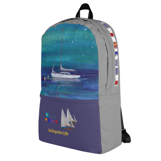 Printful Waterproof Nautical Backpack