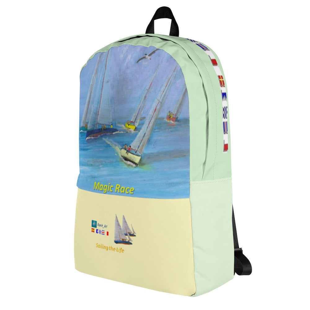 Printful Waterproof Nautical Backpack