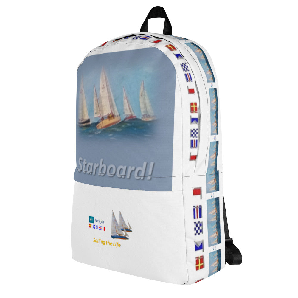 Printful Waterproof Nautical Backpack