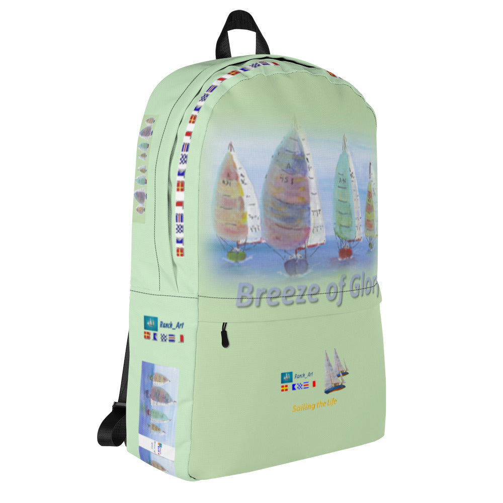 Printful Waterproof Nautical Backpack