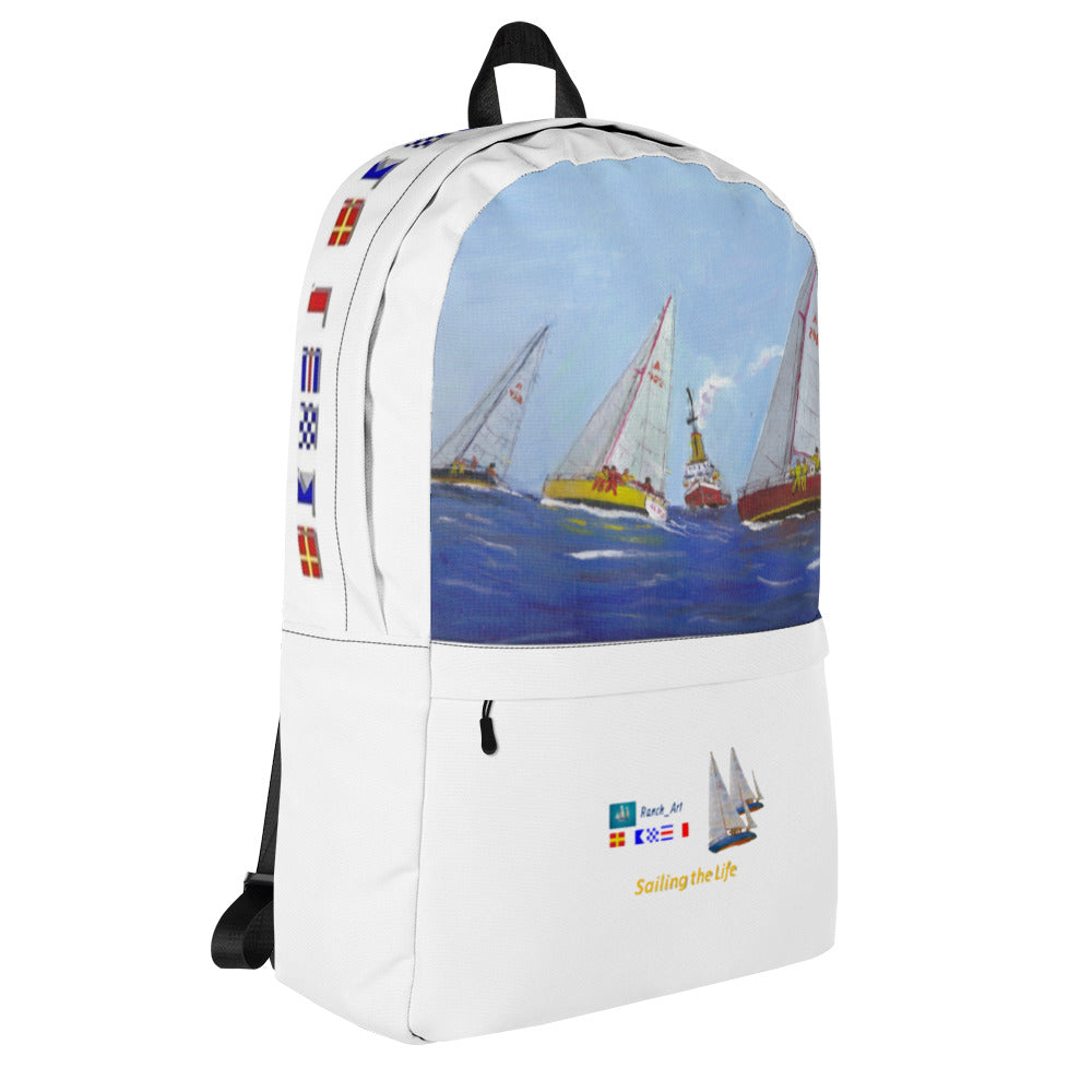 Printful Waterproof Nautical Backpack