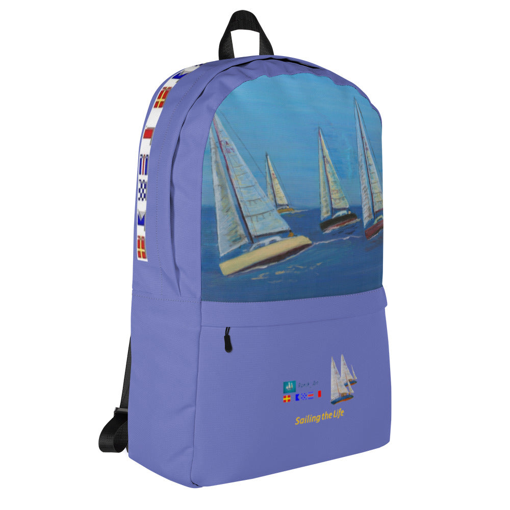 Printful Waterproof Nautical Backpack