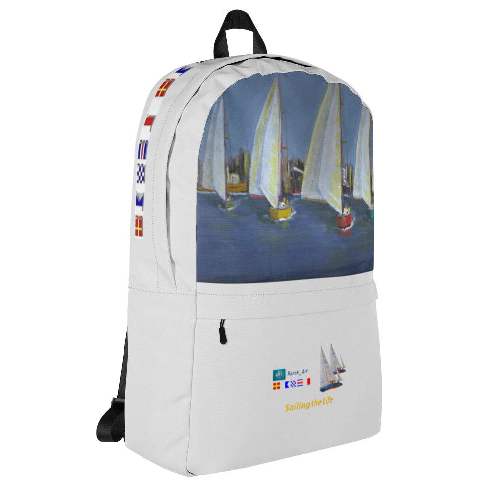 Printful Waterproof Nautical Backpack