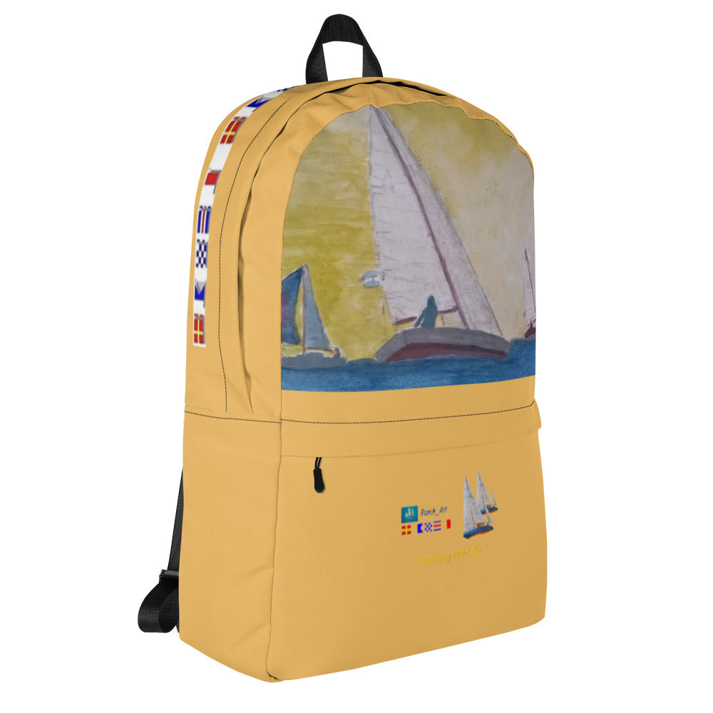 Printful Waterproof Nautical Backpack