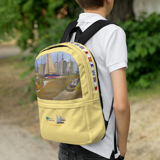 Printful Waterproof Nautical Backpack