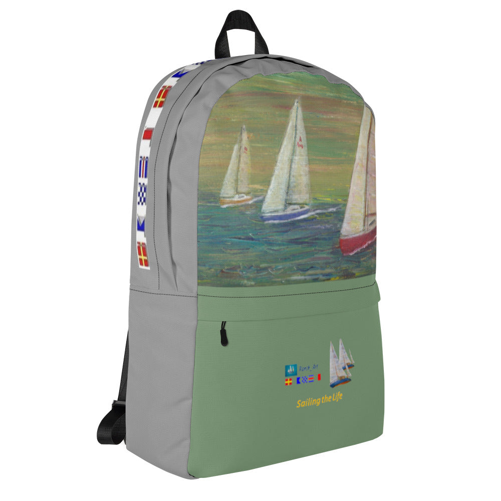 Printful Waterproof Nautical Backpack