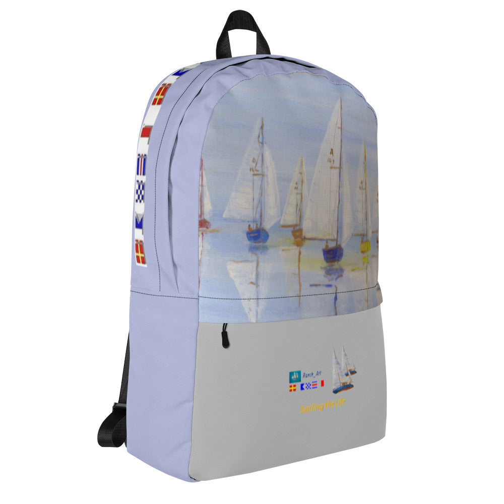 Printful Waterproof Nautical Backpack