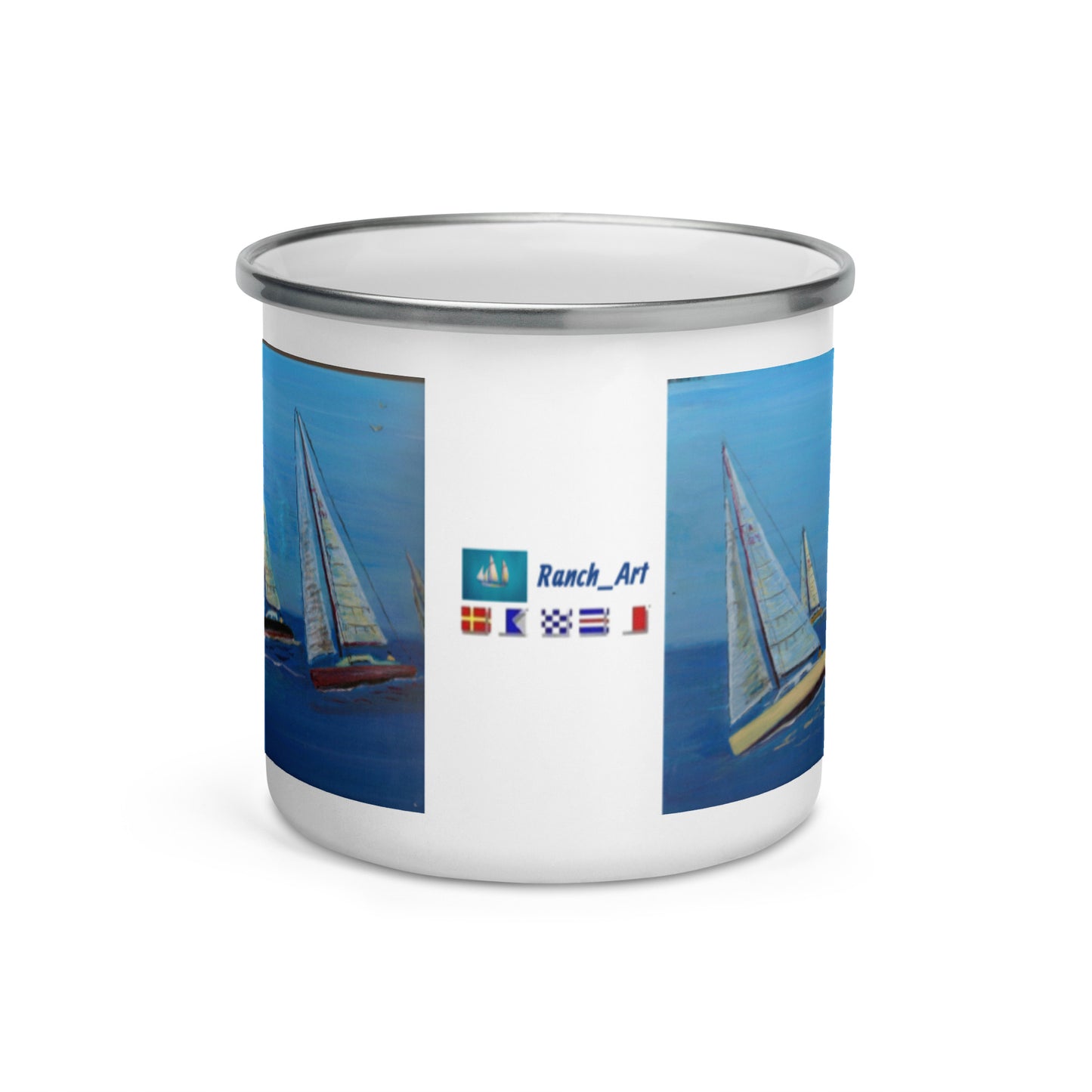 Sail01: Taza esmaltada(143) - Ranch