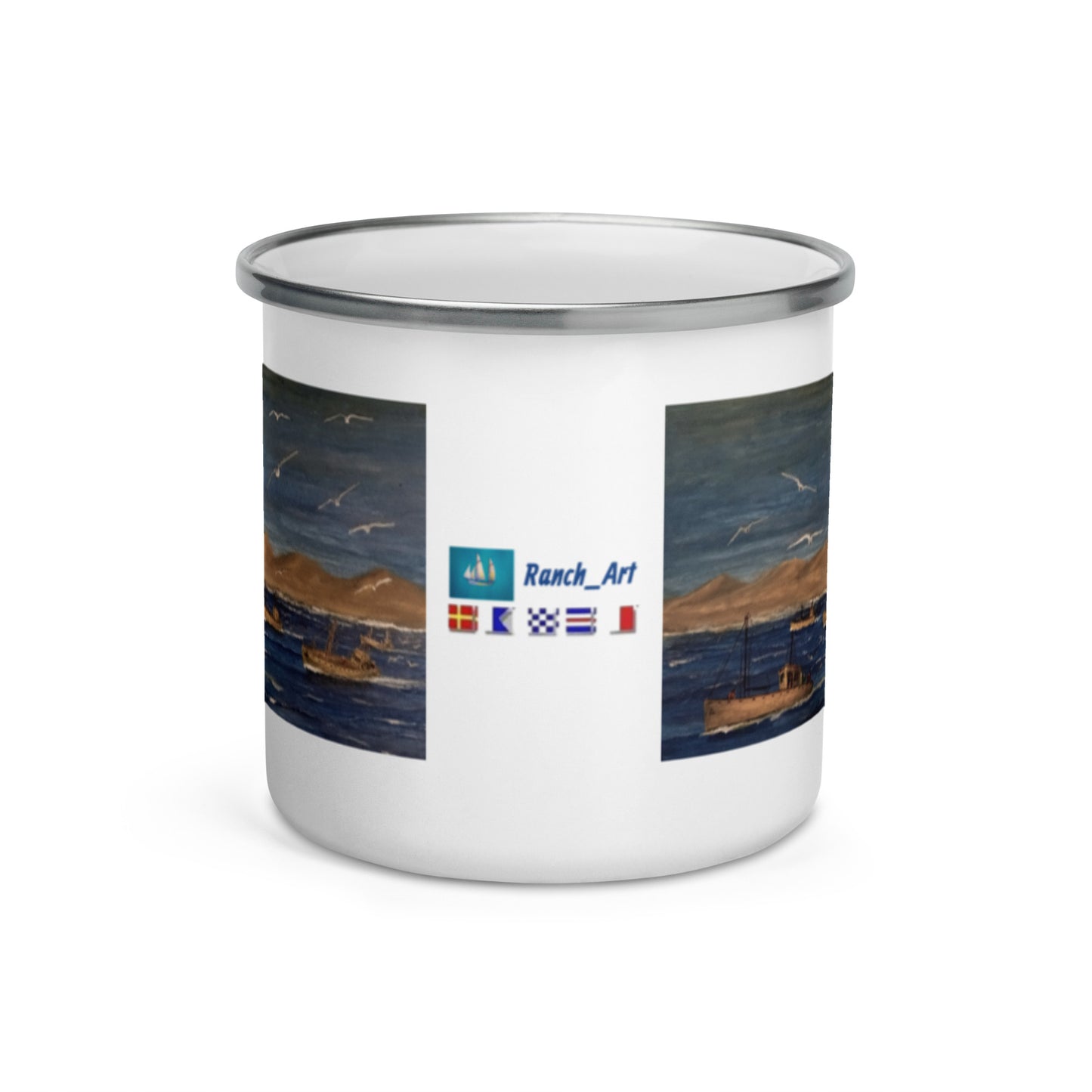 Steamers: Enamel mug(18)