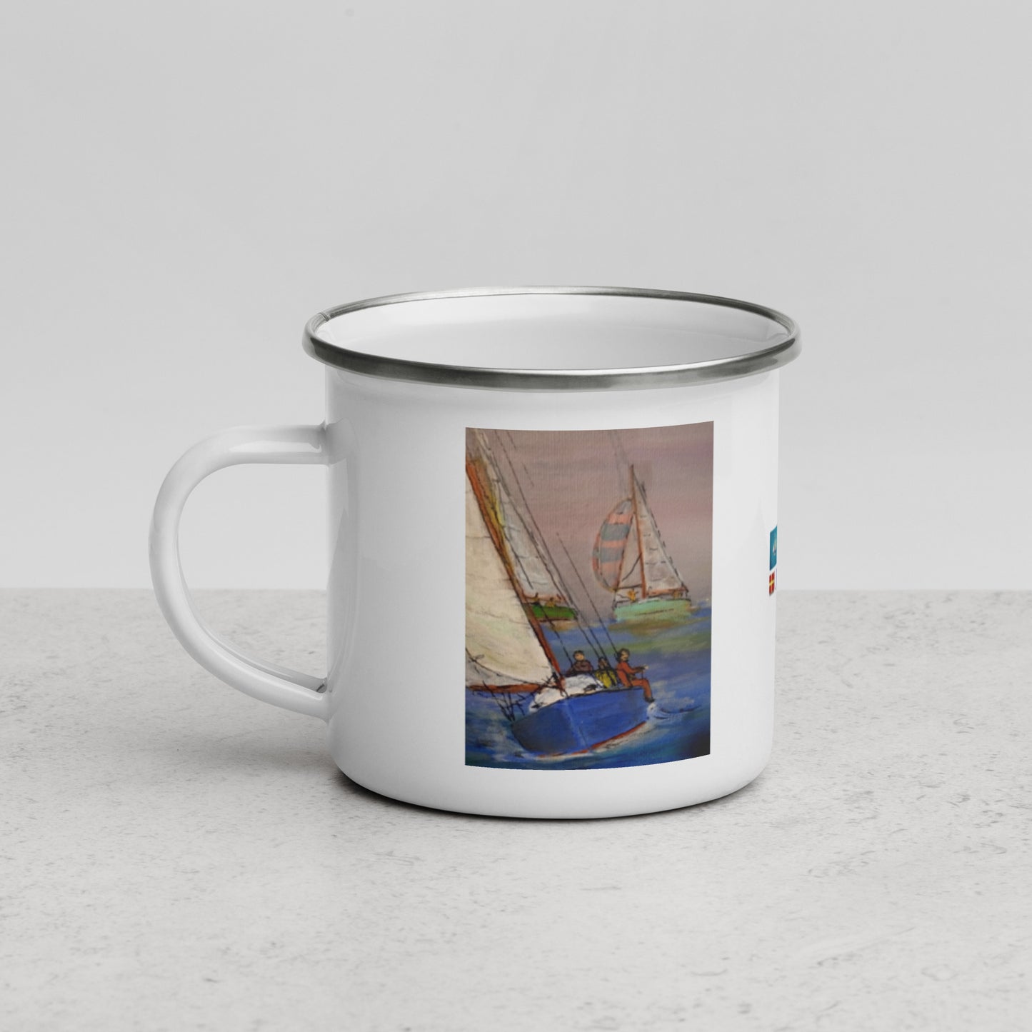 Sail01: Taza esmaltada(105) - Ranch