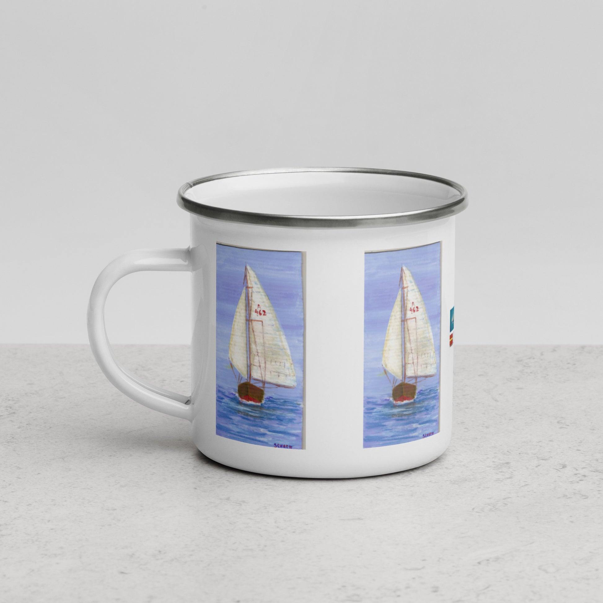 Sail01: Taza esmaltada(114) - Ranch